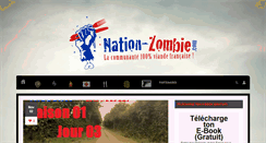 Desktop Screenshot of nation-zombie.com